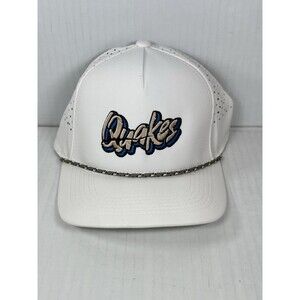 Rancho Cucamonga Quakes MiLB Adjustable White Rope Hat - Outdoor Cap - NEW